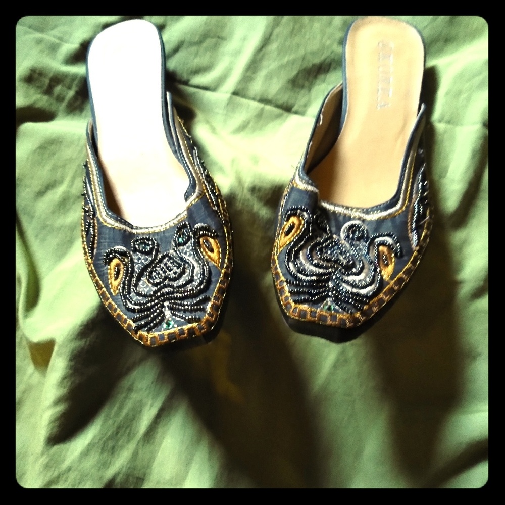 Ladies Dress Casual Slides